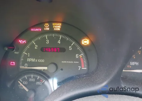 2000 Pontiac Grand Am Se1 из США, поврежденный, VIN 1G2NF52E0YC541526